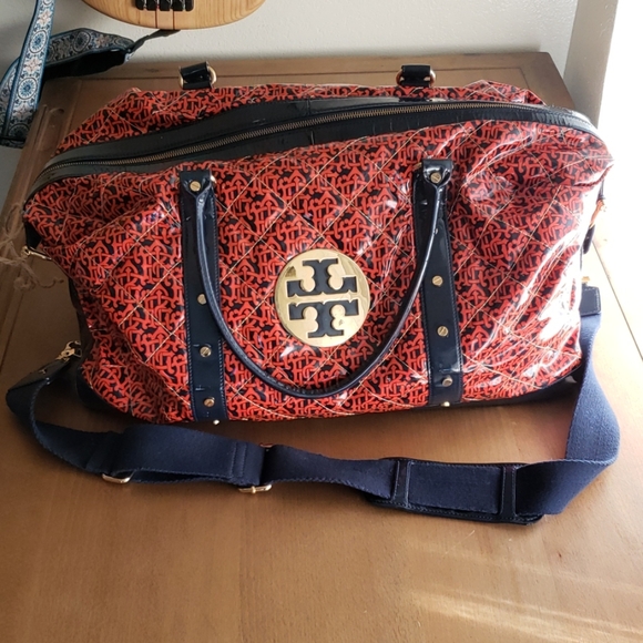 tory burch weekender duffle bag